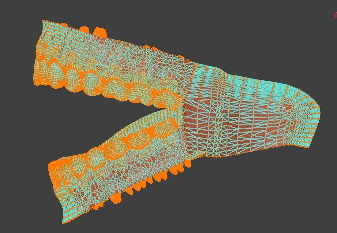 3D Teeth Tounge and Mouth - Dental Model 3D model_5