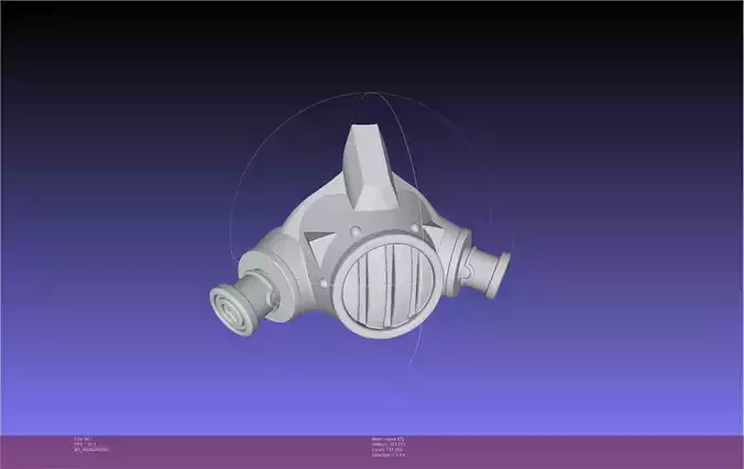 Arcane Jinx Enforcer Mask 3D print model