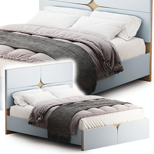 Bed Larga KR-001 3D model