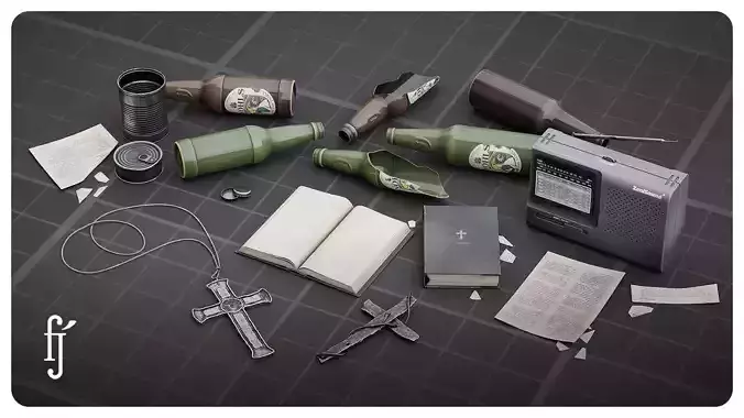 Survival Supplies Asset Pack