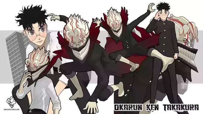 Okarun Ken Takakura 3D model