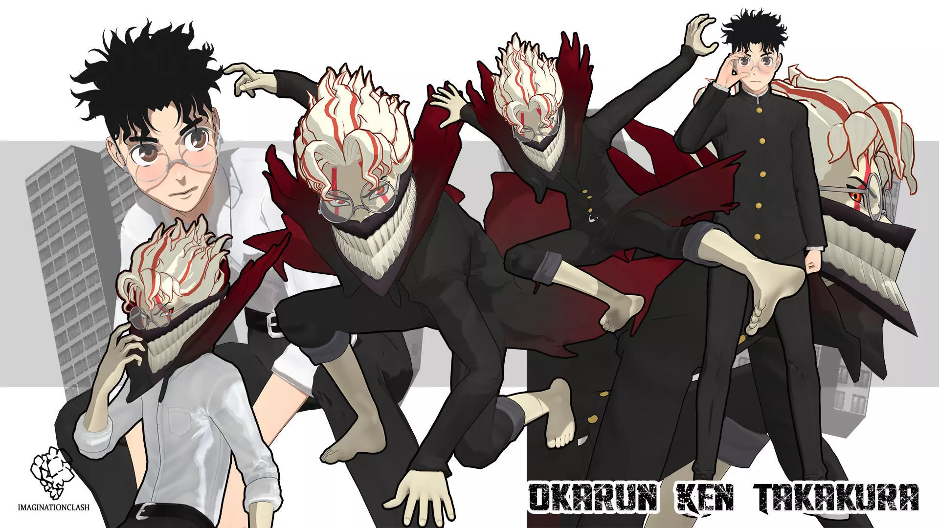 Okarun Ken Takakura 3D model_0