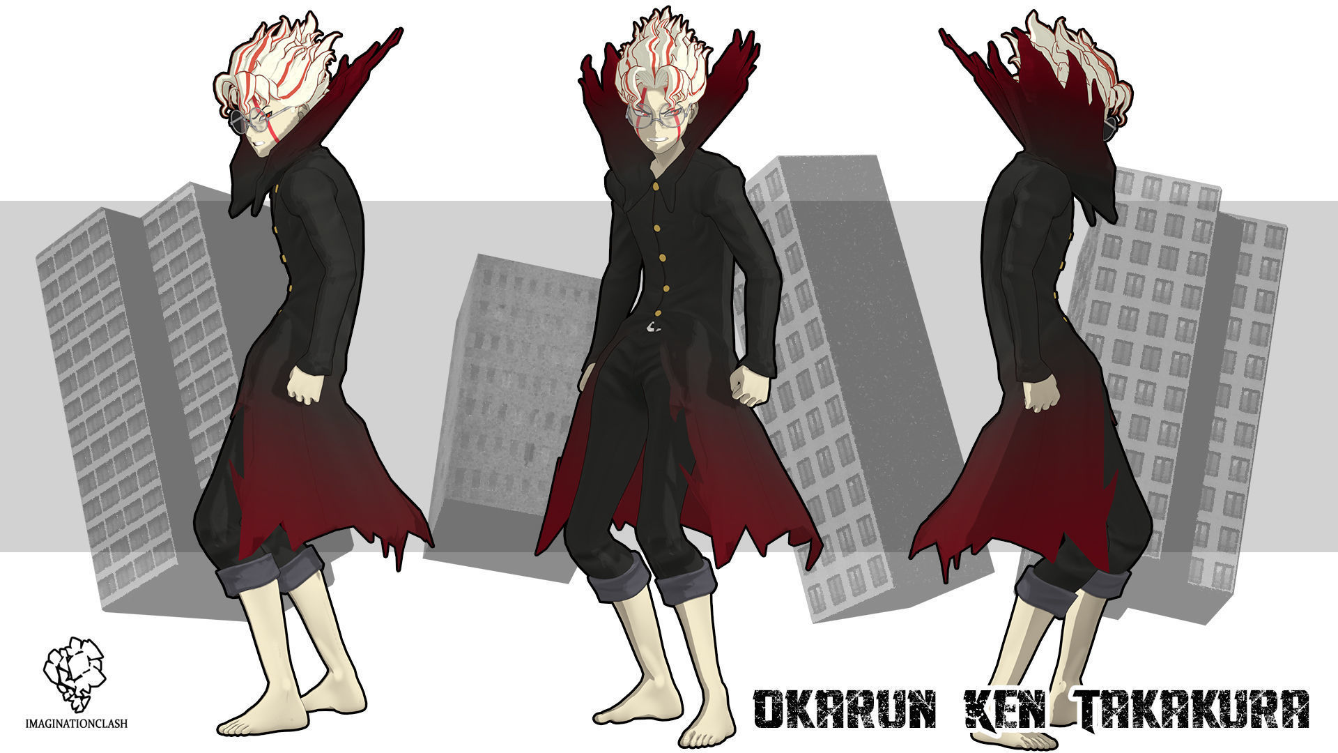 Okarun Ken Takakura 3D model_14