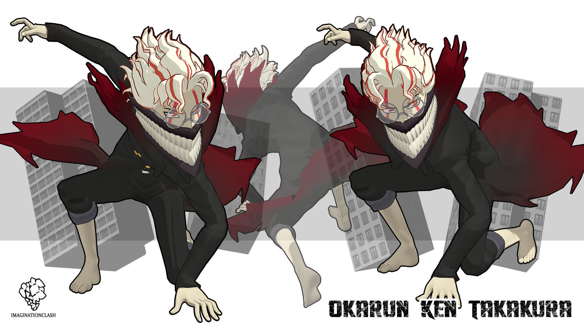 Okarun Ken Takakura 3D model_11