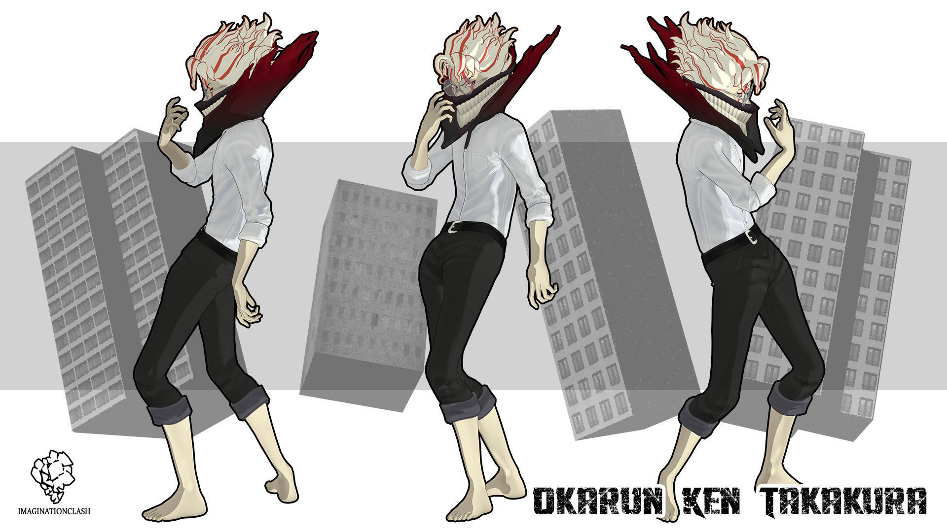 Okarun Ken Takakura 3D model_5