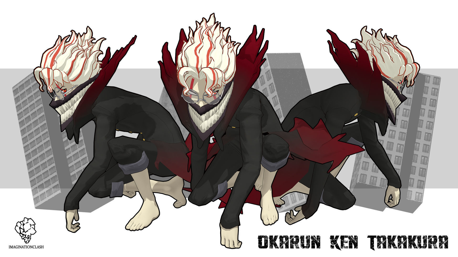 Okarun Ken Takakura 3D model_13