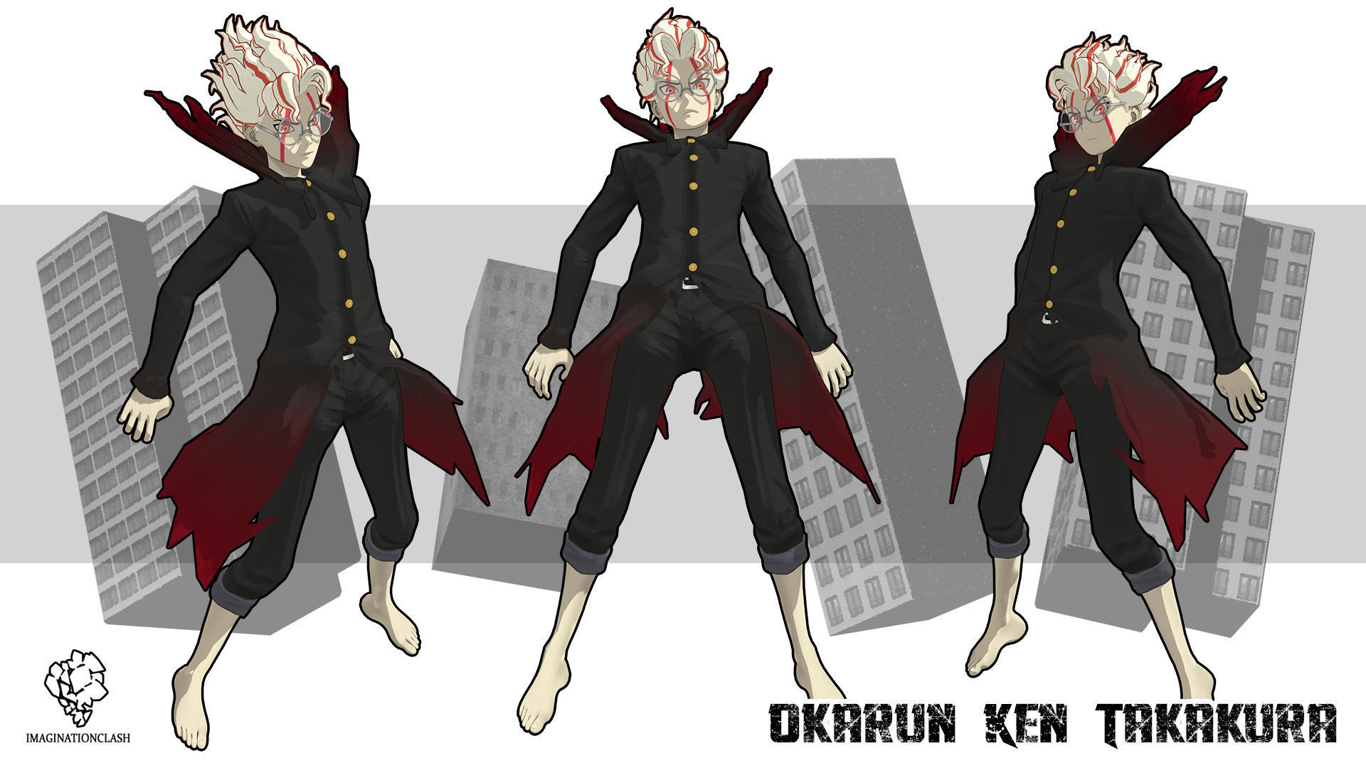 Okarun Ken Takakura 3D model_10