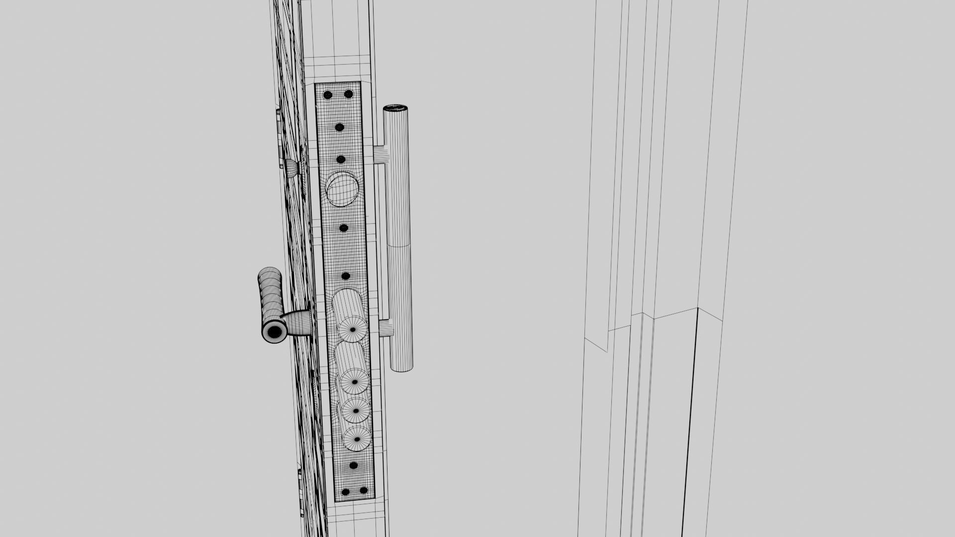 Apartment Exterior Door 3D model_18