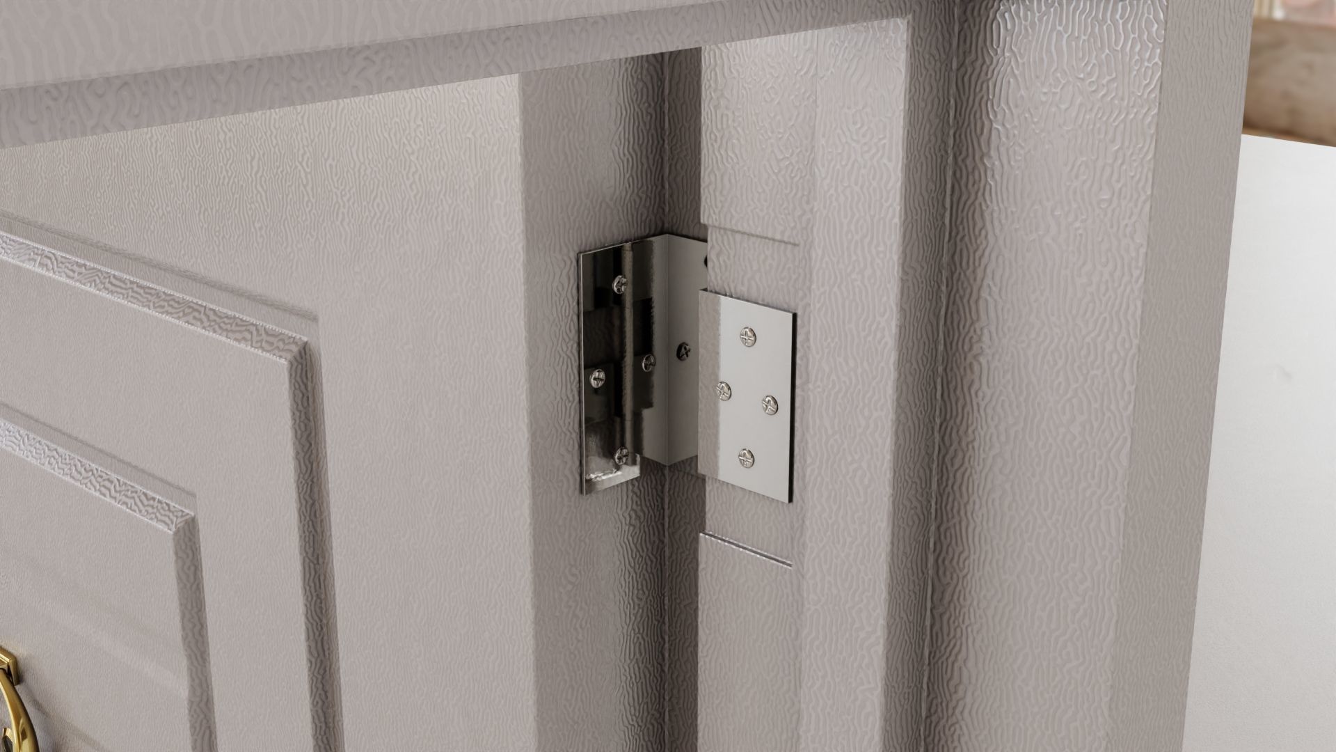 Apartment Exterior Door 3D model_12