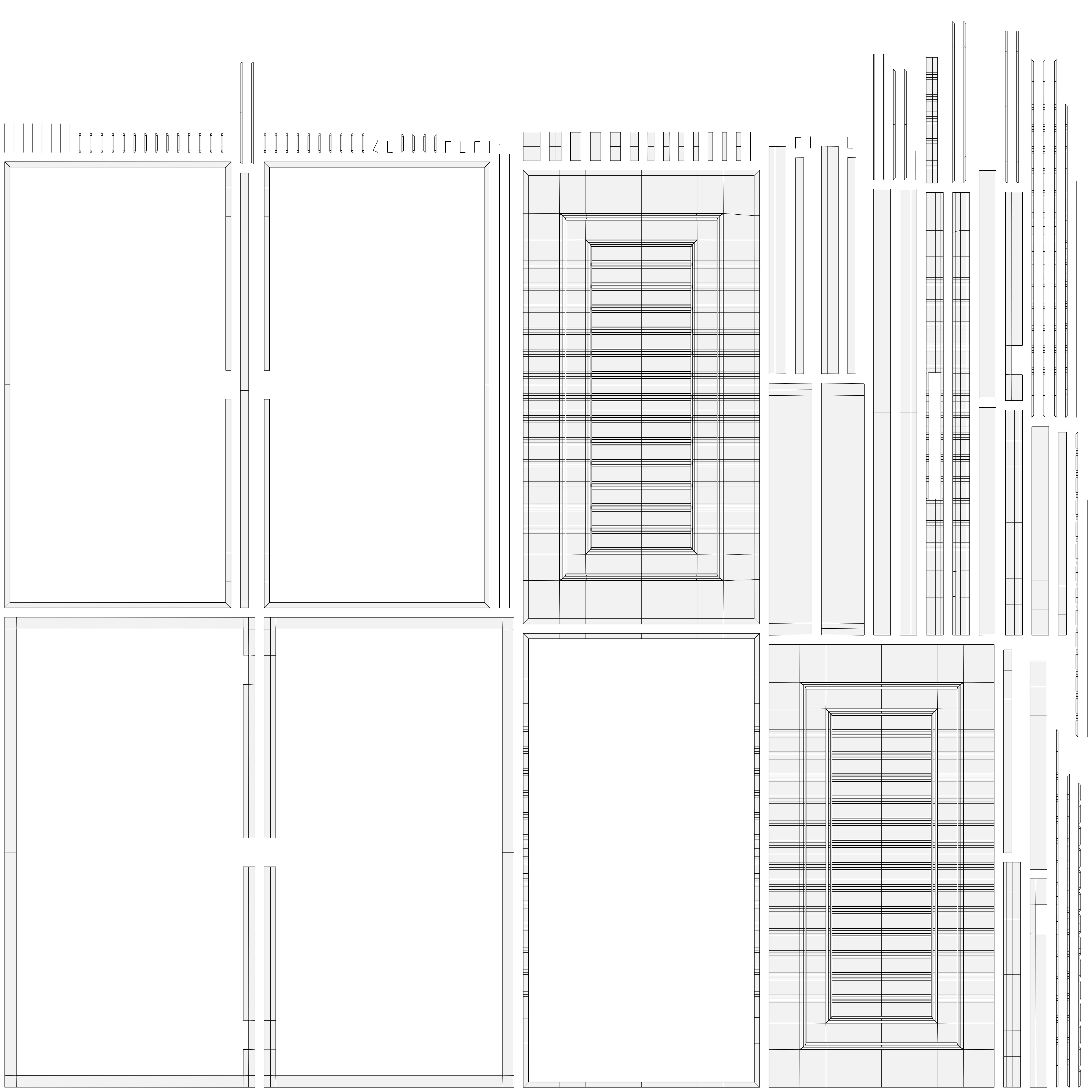 Apartment Exterior Door 3D model_15