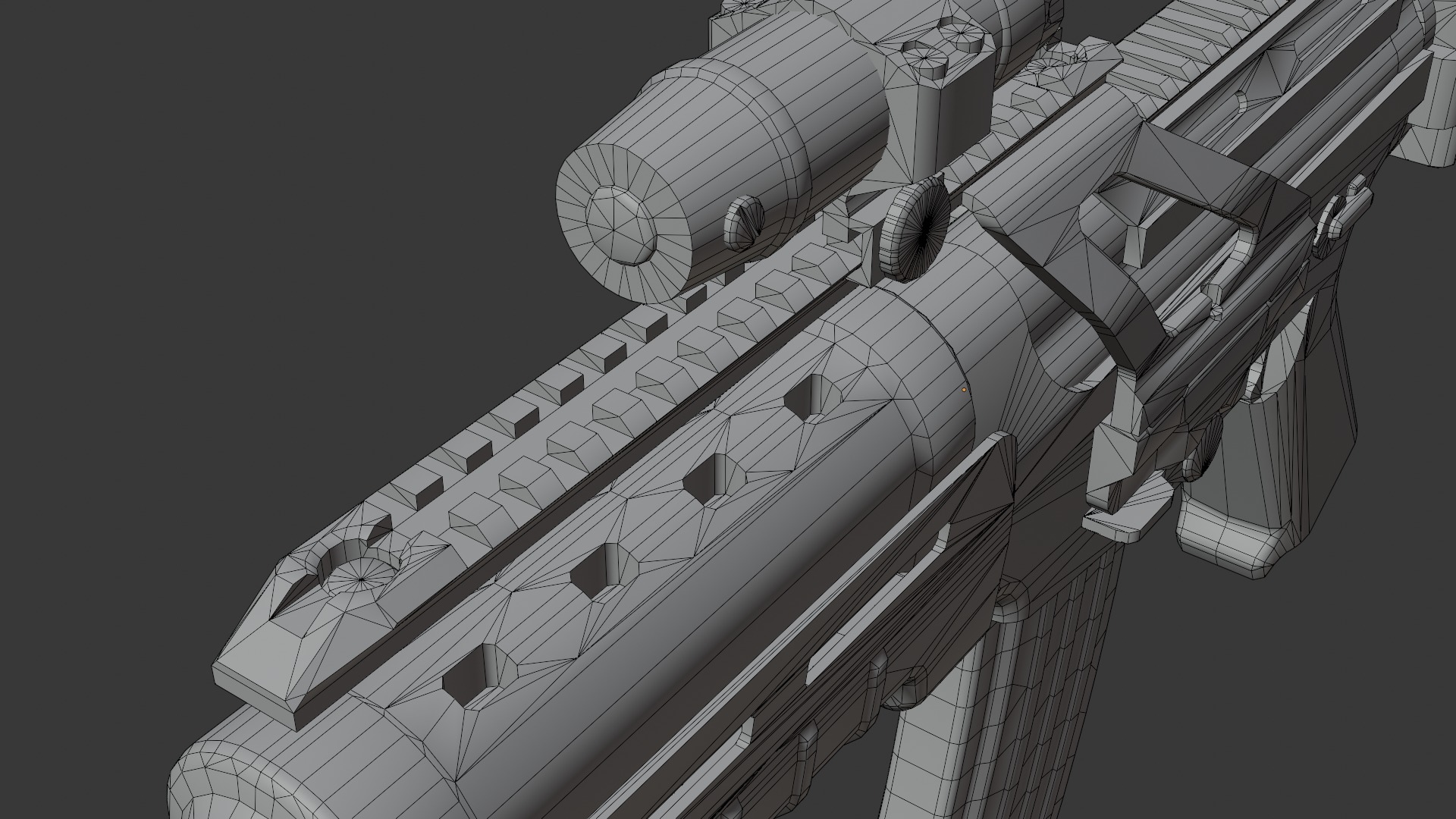 Assault rifle - Rigged 3D model_18
