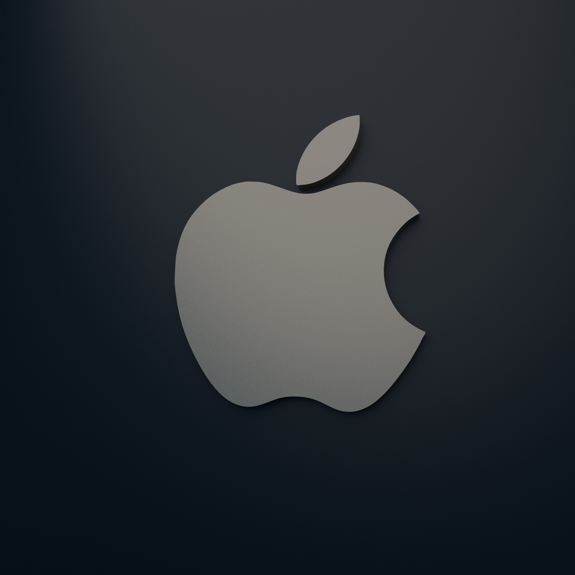 Apple logo 3D model_1