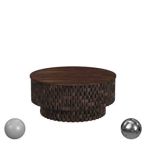 Norwood  Round Coffee Table 3D model