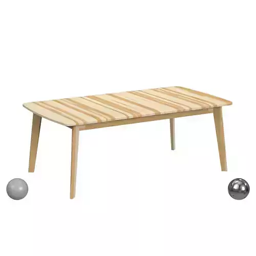 Esmond Hickory Leg Dining Table