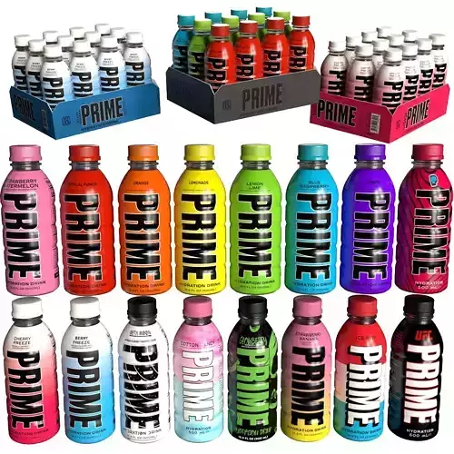 Prime Energy Drink Bottles