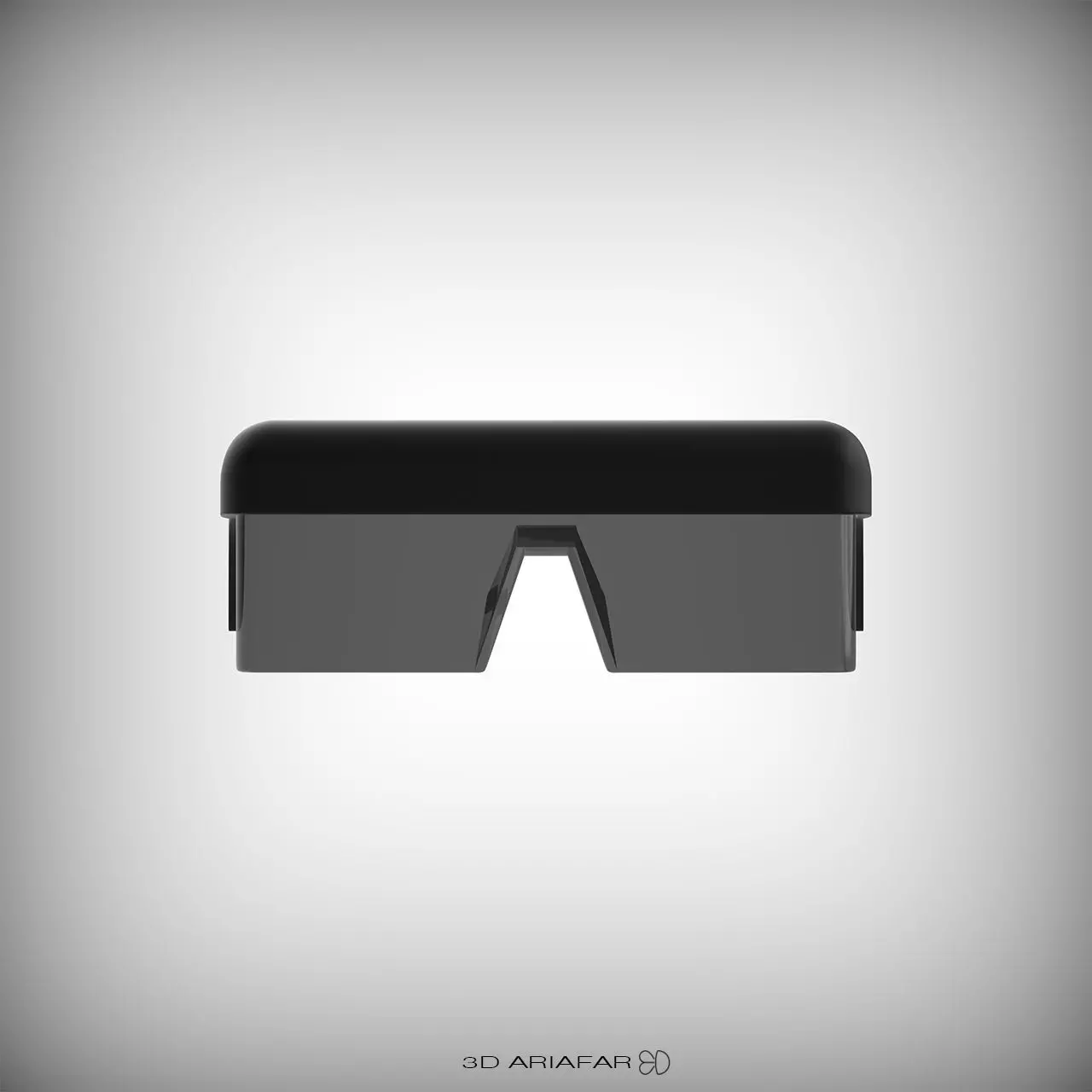 Tommy Ariafar sunglasses - 003 3D model_0