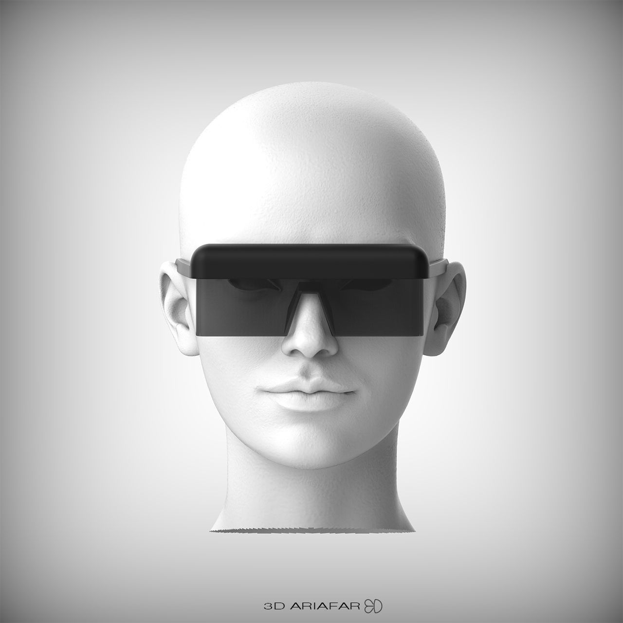Tommy Ariafar sunglasses - 003 3D model_3