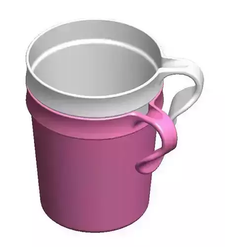 Vigo mug 300ml 3D print model
