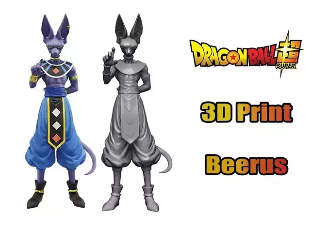 Beerus 3D print model