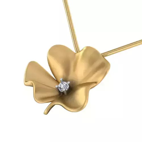 Flower Pendant 3D print model