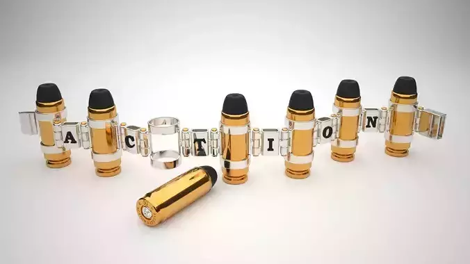 Gold Bullet bracelet