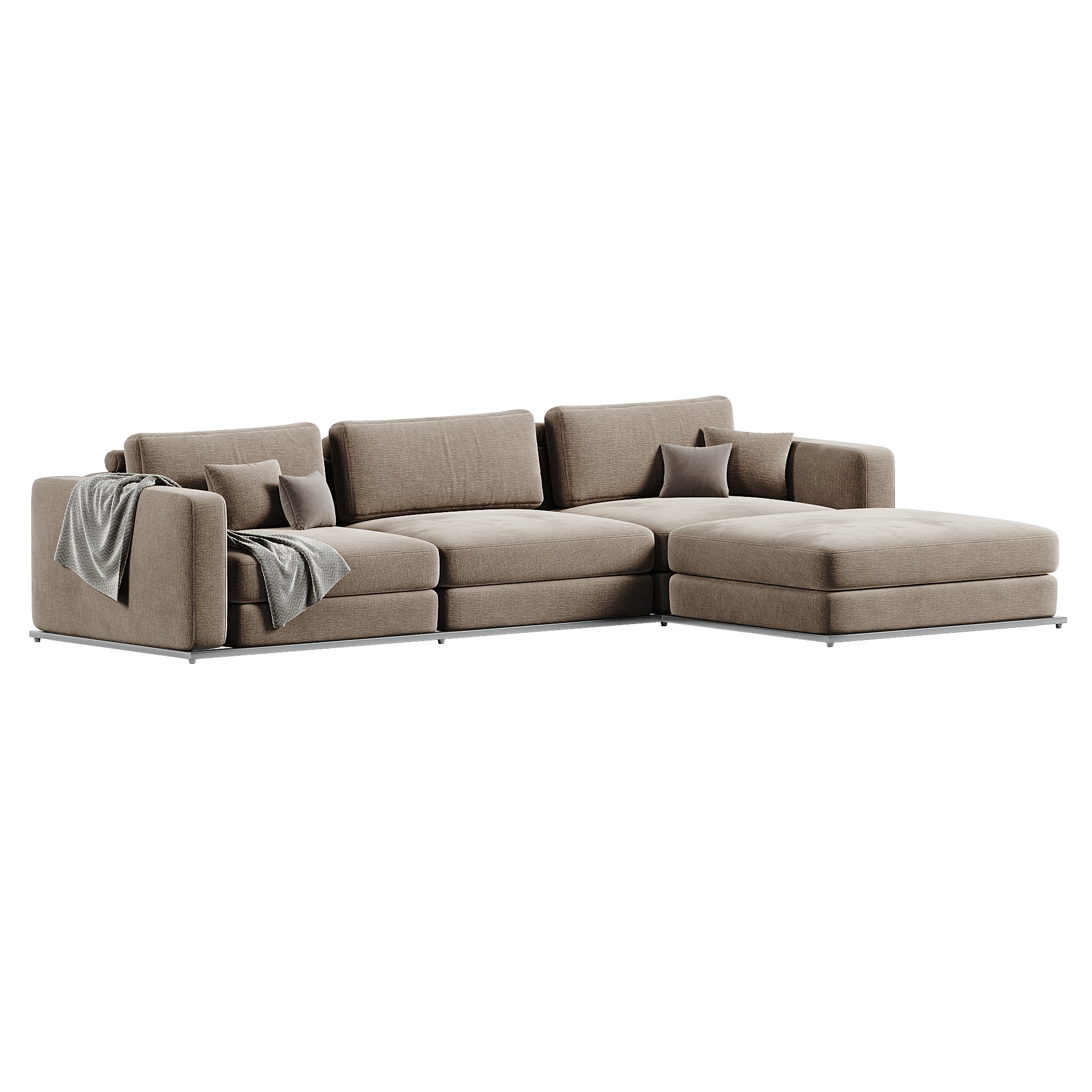 Milo Modular Sectional 3D model_5