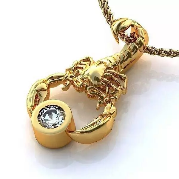 Scorpion pendant Free 3D print model