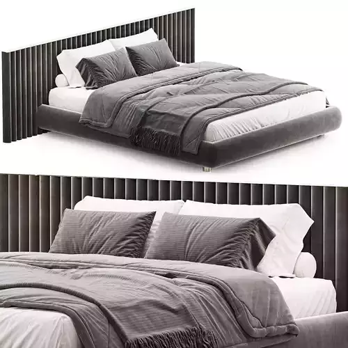 Bed Campbell Royal 180 3D model