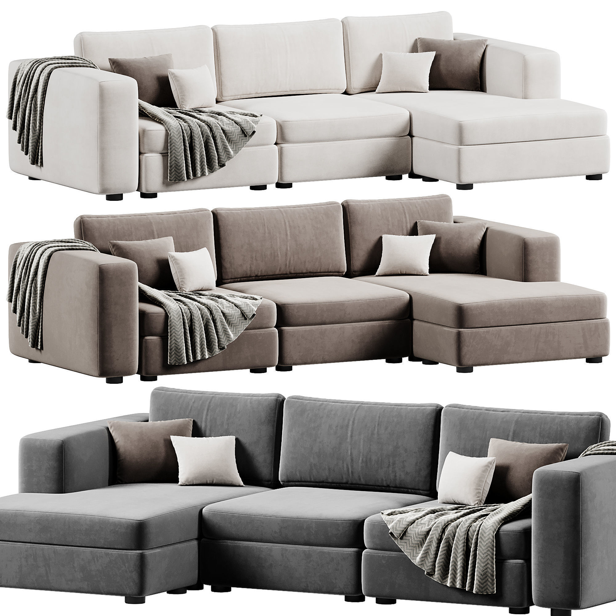 Rene Rectangular 3D model_4