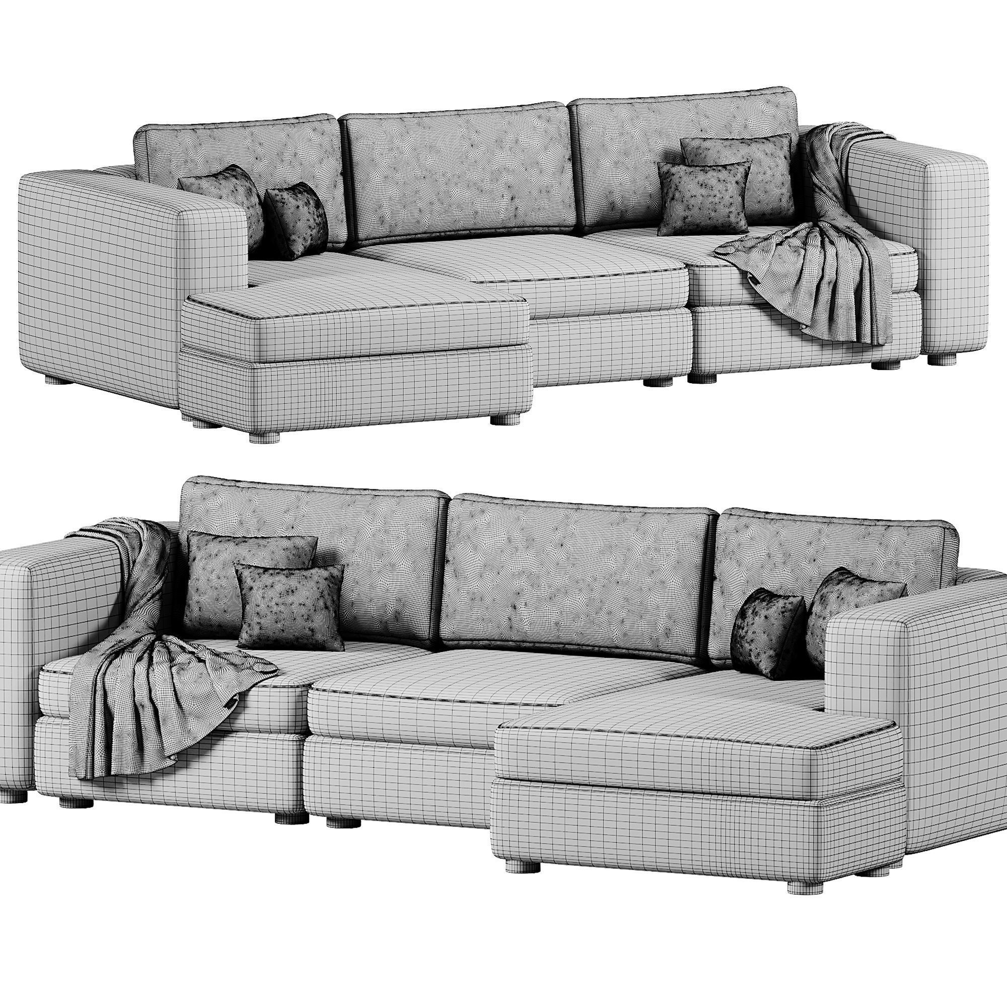 Rene Rectangular 3D model_5