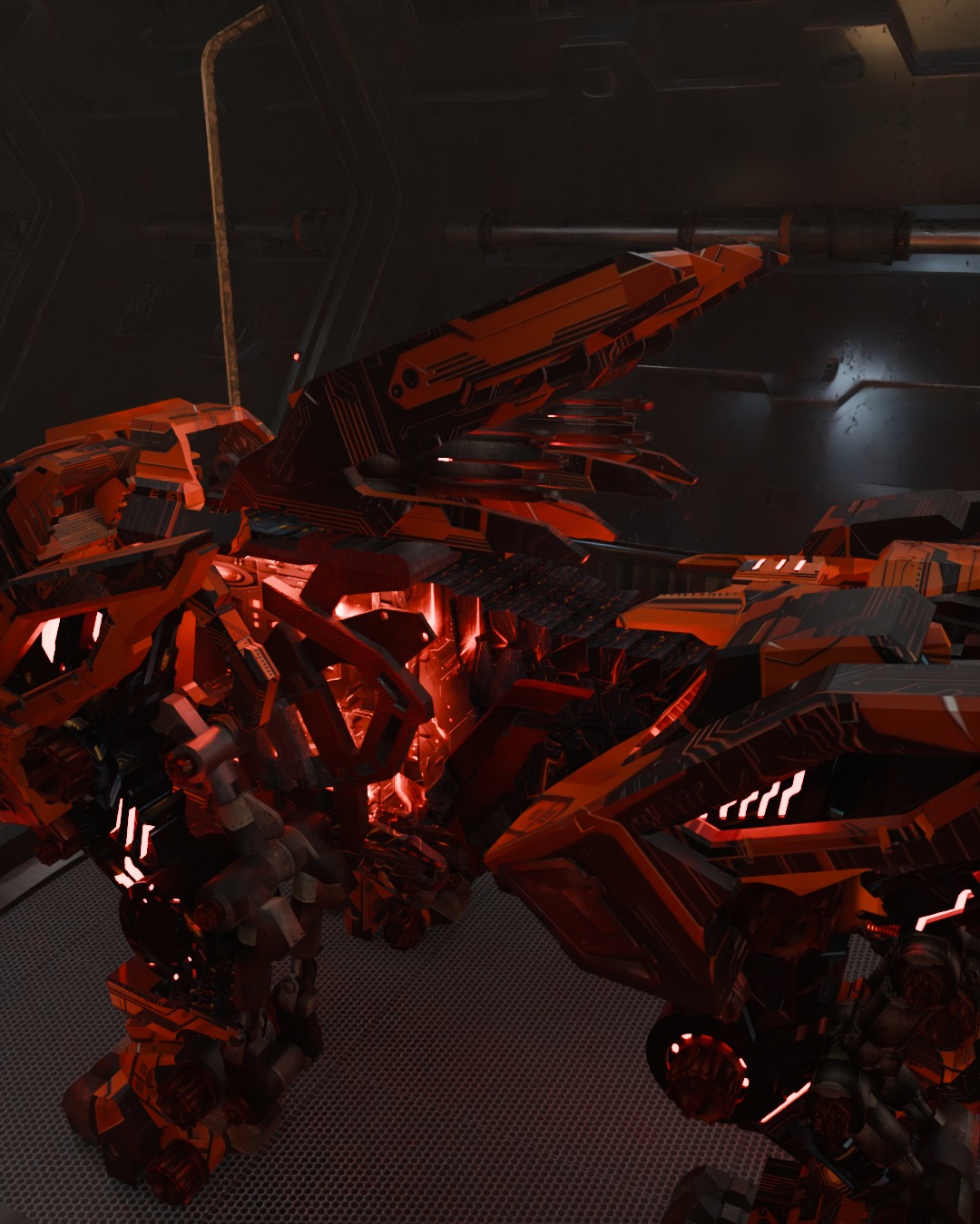 Blade Liger  Low-poly 3D model_9