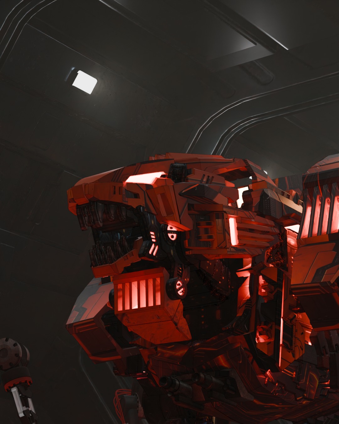 Blade Liger  Low-poly 3D model_11