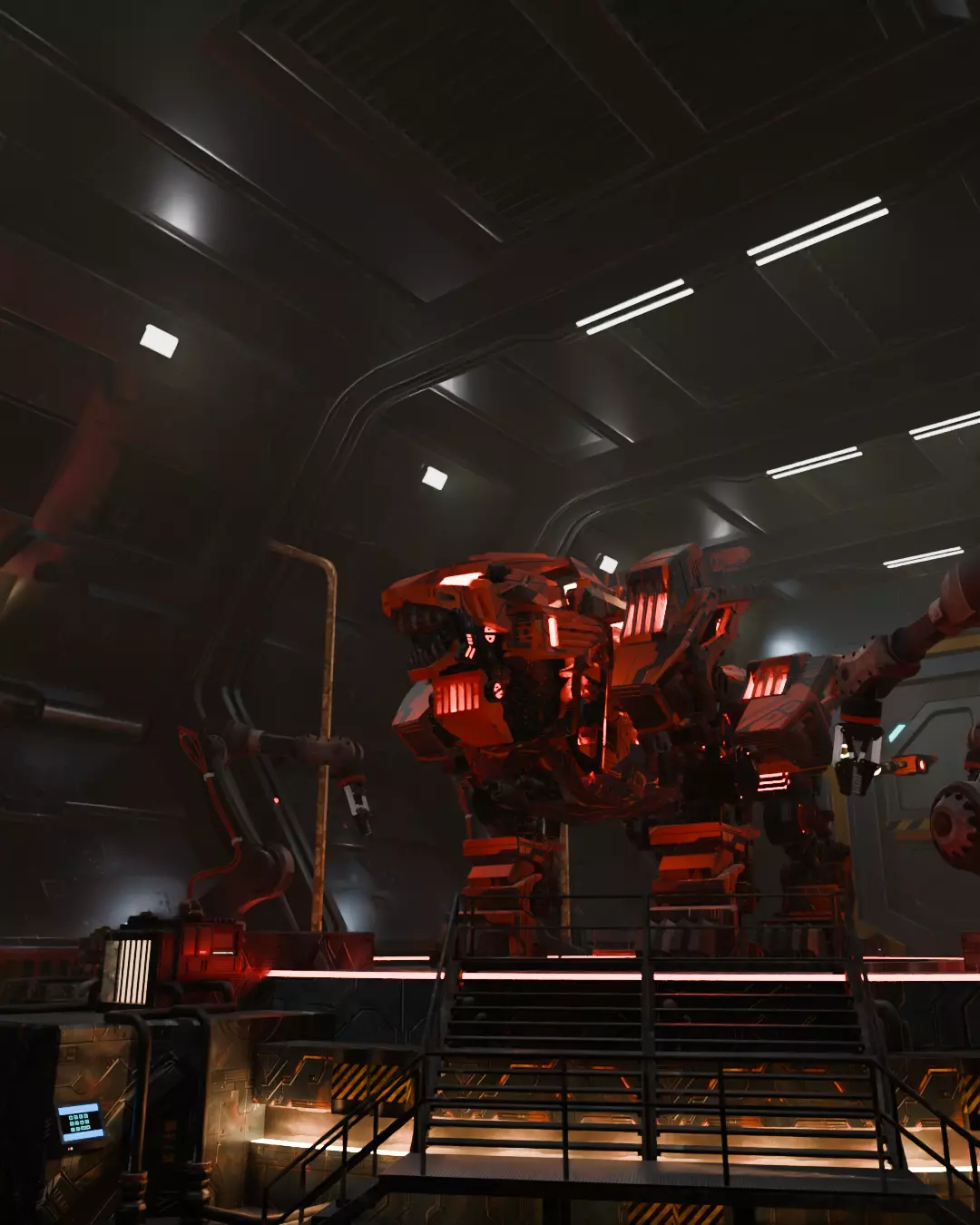 Blade Liger  Low-poly 3D model_0