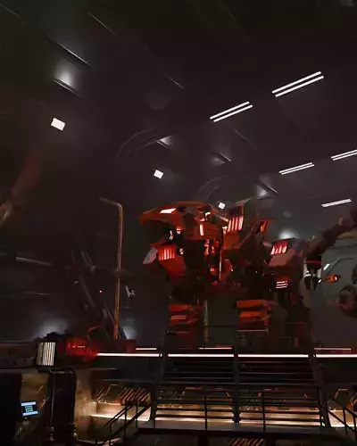 Blade Liger  Low-poly 3D model