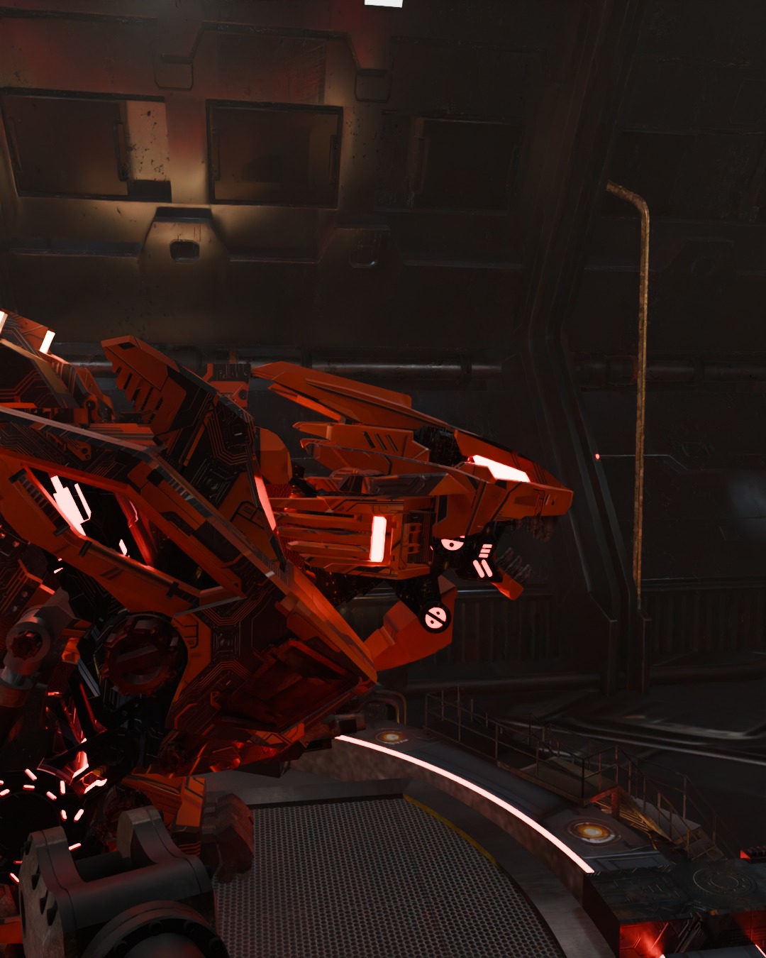 Blade Liger  Low-poly 3D model_6