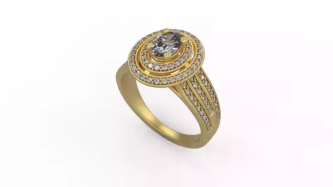 Woman Solitaire 1238