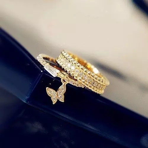 Butterfly ring Free 3D print model