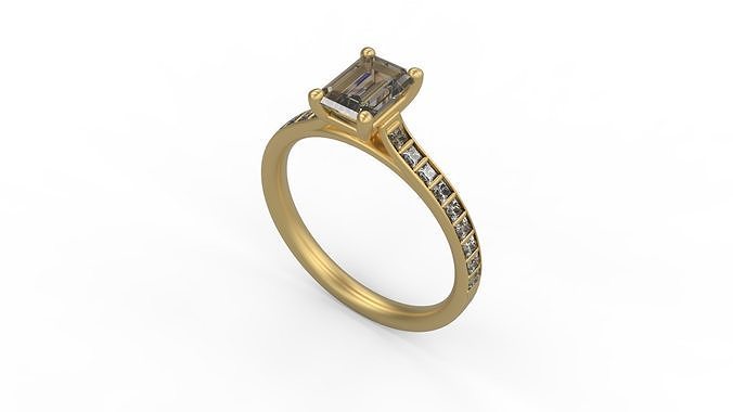 Woman Solitaire 1241 3D print model