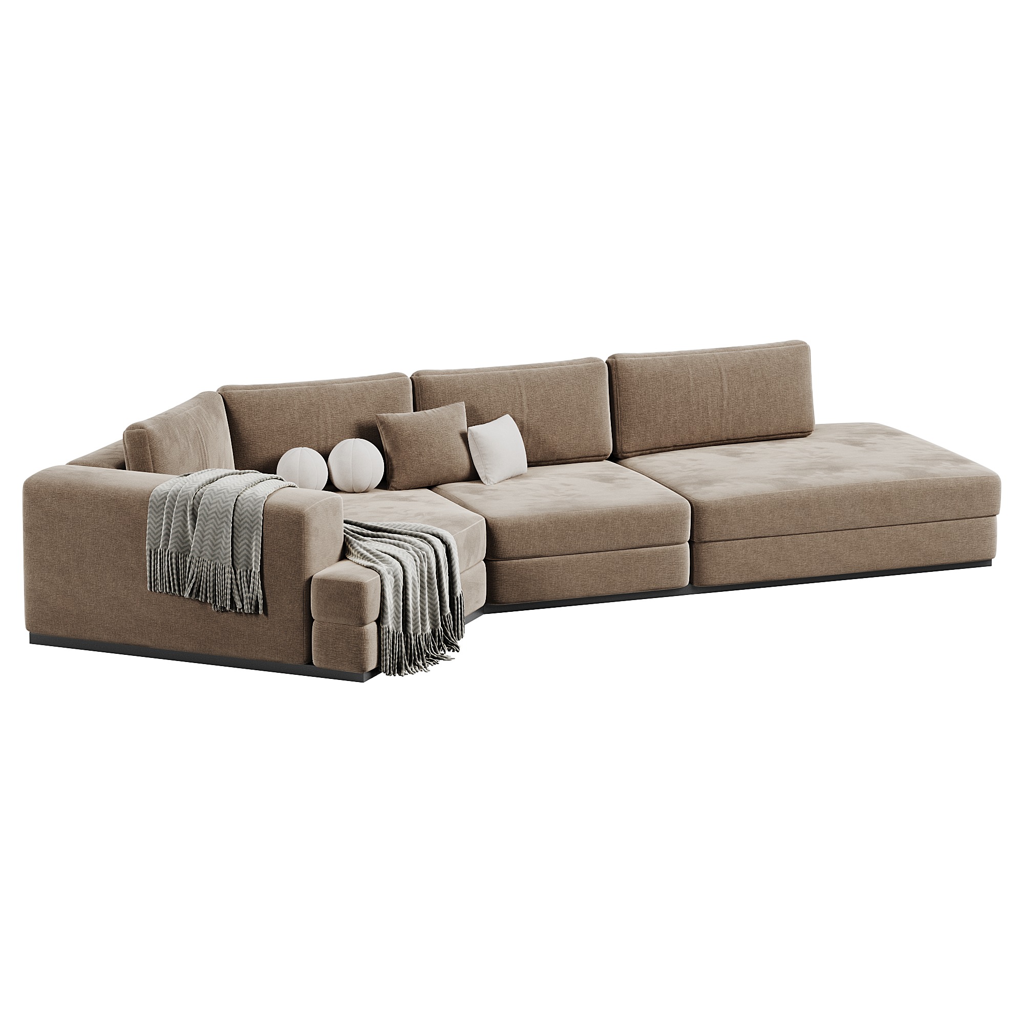 Rene Diagonal Sofa By Mononova 3D model_5