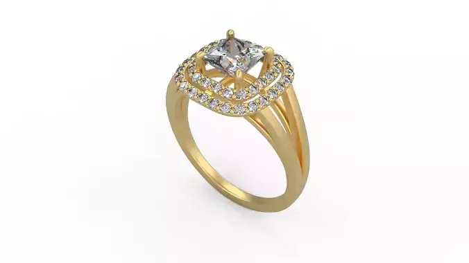 Woman Solitaire 1242