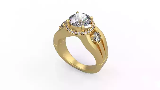 Woman Solitaire 1243