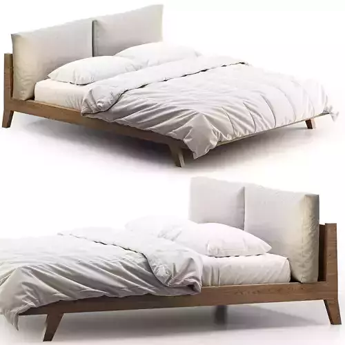 Mikkel Bed 3D model