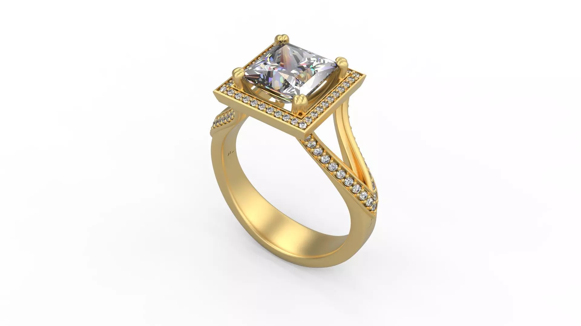 Woman Solitaire 1250 3D print model