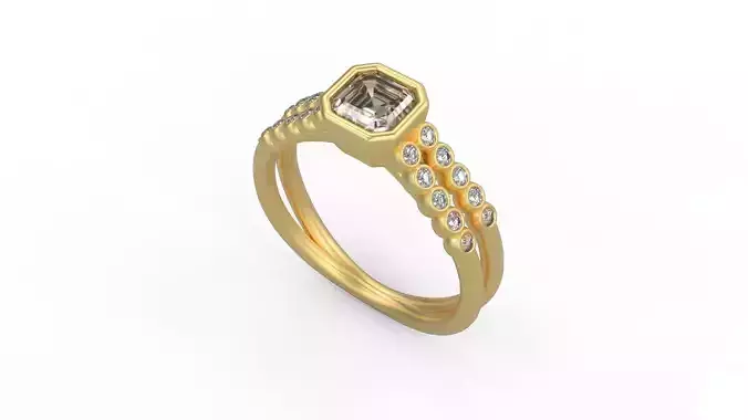 Woman Solitaire 1254