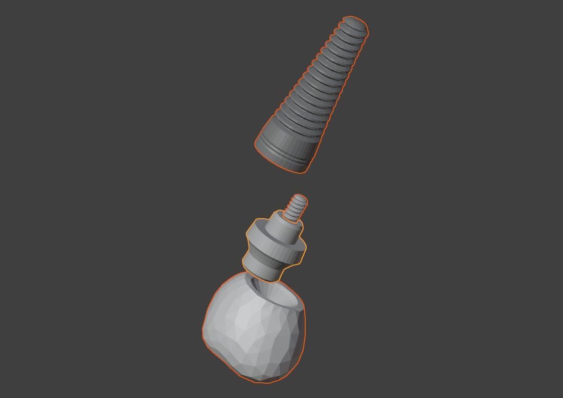 3D Model of Dental Implant 3D model_6