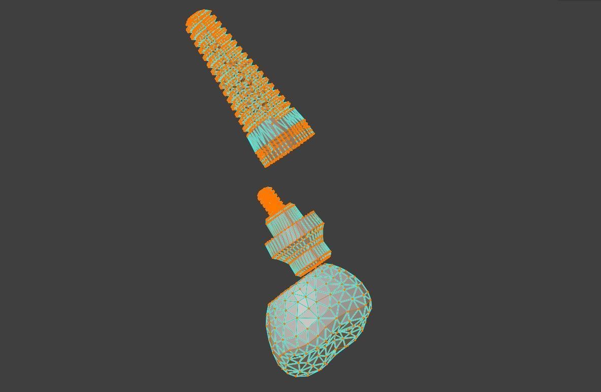 3D Model of Dental Implant 3D model_3
