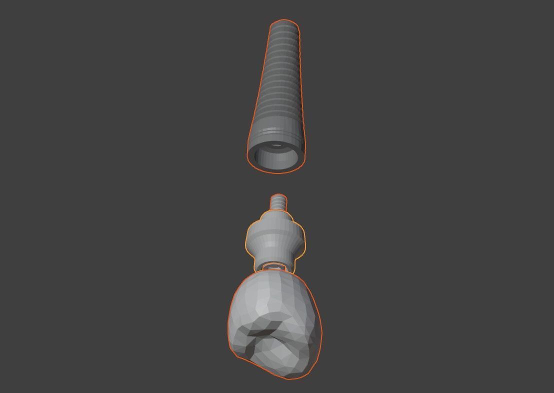 3D Model of Dental Implant 3D model_4