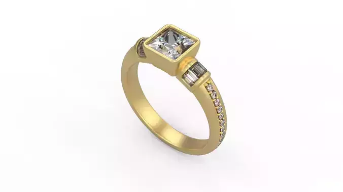 Woman Solitaire 1256