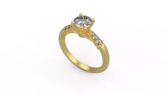 Woman Solitaire 1258