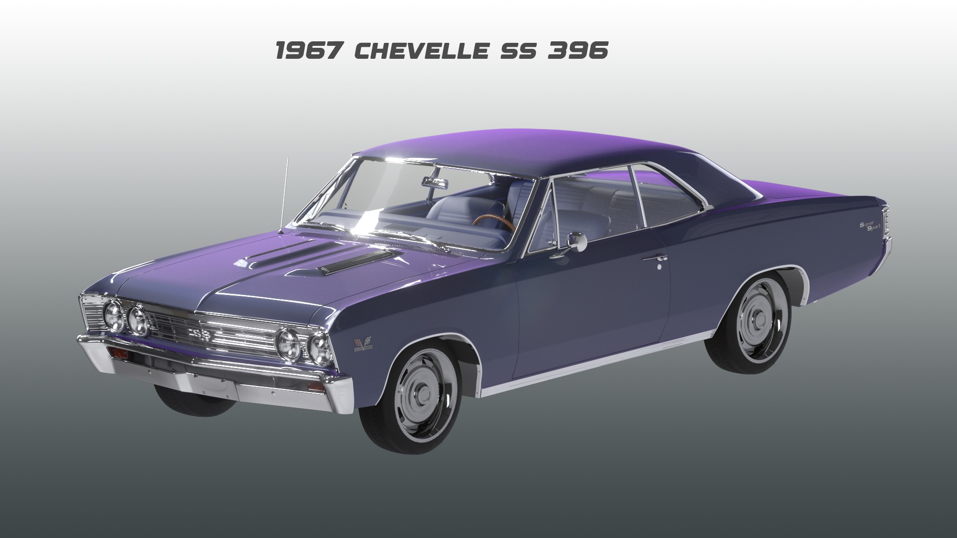 CHEVROLET - Premium Car Collection 3D model_9